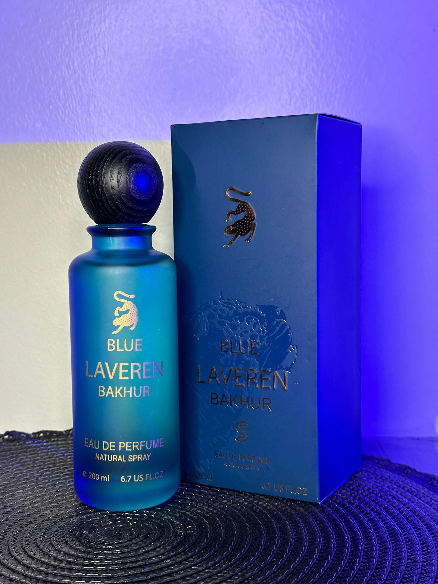 Laverne Blue Bakhur Perfume/Fragrance 200ml | عطر لافيرن بلو بخور - 200 مل للرجال والنساء  ( replica )